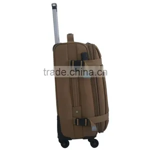 Nylon Material Suictase Four Wheel Trolley Luggage thumbnail-3