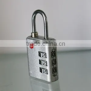 2016 TSA Padlock 3 Digital Unique Design Manufacturer Customized Design Combination TSA Lock thumbnail-4