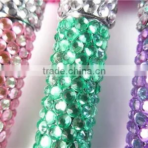 2015 New Style Cute Ball Pen Metal Mini Crystal Pen thumbnail-5