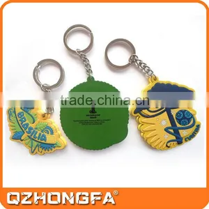 New Arrival Customized Design Shape Soft Pvc Keychain Manufacturers in China thumbnail-2