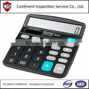 Promotional Gifts,cheap Electronic Digital Calculator With Keyboard,full Inspection,factory Audit,inline Inspection,QC Service thumbnail-1