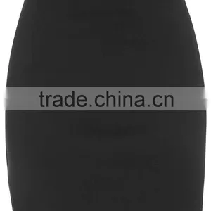 High-Waisted Seam Detail Sexy Mini Skirt Models thumbnail-1