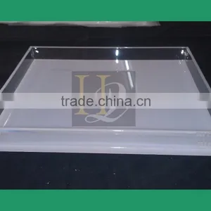 Black Acrylic Jewelry Box Ornament Display Tray thumbnail-2