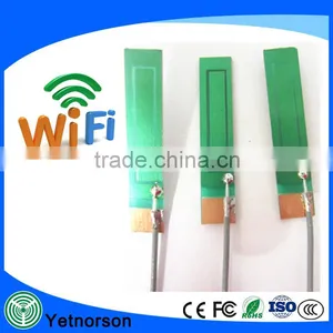 Factory Price 2.4g Laptop Desktop Internal Wifi Pcb Patch Antenna With 3M Glue and 1.13 Cable thumbnail-1