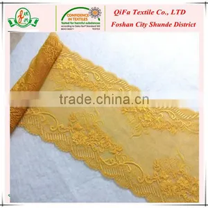2016 New Arrival Floral Print Lace Jacquard Lace Fabric for Underwear Quality Choice thumbnail-1