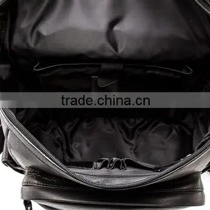 8 Years Manufacturer Real Leather Nice Design Simple Style Superior Quality Custom Leather Backpack thumbnail-3