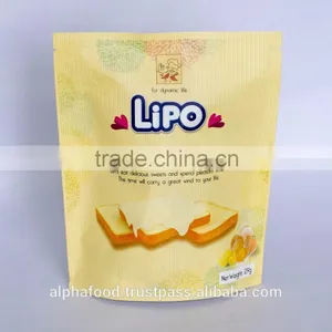 Vietnam Delicious Good Price LIPO 129G Cream Egg Cookies for Breakfast and Snack thumbnail-1