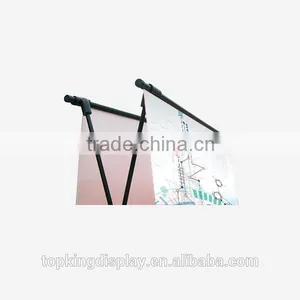 High Quality Popular Portable Practical Advertising Twin Banner/Twin Screen Model H for Display Banner Stand thumbnail-3