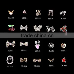 Various Choice 3d Nail Decoration Nail Alloy Jewelry ML171-ML612 thumbnail-3