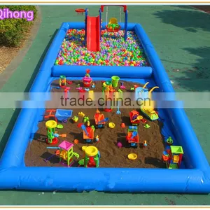Inflatable Rectangle Pool/ PVC Inflatable Ball Pit Pool for Children/ Inflatable Swimming Pool Singapore thumbnail-6