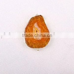Colorful Natural Agate Bullet , Cross Handicraft Ornaments thumbnail-2