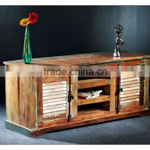 Recycle Wood TV Cabinet thumbnail-1
