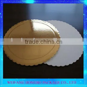 China Mill Supplier Golden Foil Paper Board For Cake Decorating thumbnail-2