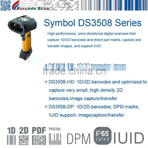 Robust Industrial Scanner With CMOS Imager Symbol DS3508 Handheld 2D Barcode Scanner thumbnail-2