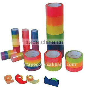 RAINBOW COLOR STATIONERY TAPE ( OEM DESIGN AVAILABLE) thumbnail-2