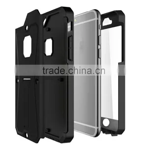 3 in 1 Armor Phone Case for Iphone 6s 6 Plus With Kickstand and Strong Shockproof Function thumbnail-3