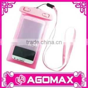Top Quality Promotional Gift Reusable Plastic Dry Mobile Pouch thumbnail-1