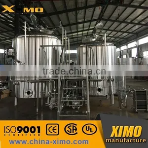Draft Beer Brewery Plant/Micro Beer Brewery Equipment Stainless Steel Beer Brewing Equipment thumbnail-3