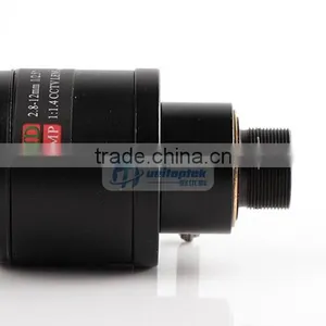 M12 Mount F1.4 3.0Megpixel Fixed Iris Lens With 2.8-12mm Manual Zoom thumbnail-4