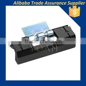 Industrial Electrical Panel Black Zinc Alloy Hinge thumbnail-1