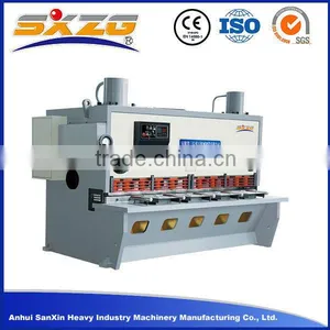 Factory Direct Sale E21 Control Hydraulic Guillotine Shearing Machine Quality Choice thumbnail-4