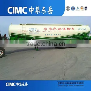 CIMC China Bulker Cement Carrier Transportation Truck Trailer thumbnail-5