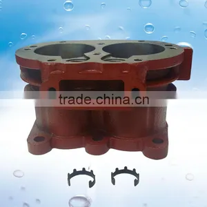 Langlian Brand KAMAZ Red Air Pump Compressor Twin Cylinder Body thumbnail-1