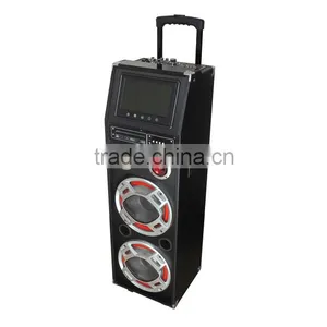 2016 Willico Active DJ Speaker With DVD/USB/SD/FM/EQ/REMOTE CONTROL 9" Screen Wws-23 thumbnail-3