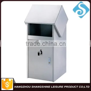 House Form Trash Can thumbnail-2