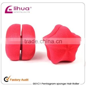 Five-pointed Star Type Air Permeable Sponge Ball Curls Wholesale (high Rebound) thumbnail-1