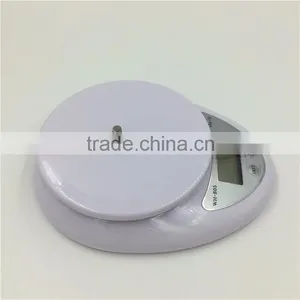 Household Use LCD Display Vegetable Food Kitchen Scale 5000g WH-B05 thumbnail-2
