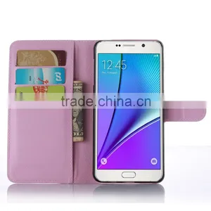 Wholesale Folio Stand Case for Samsung GALAXY A5 A510 PU Leather Flip Cover With Wallet thumbnail-2