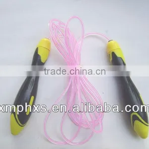 Clear PVC Jump Rope thumbnail-1