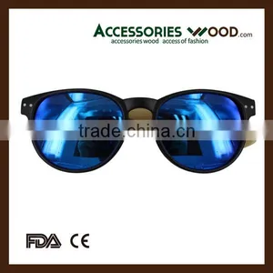 Colorful Wooden Skateboard Sunglasses Wood Recycled Skate Board Revo Lens thumbnail-1