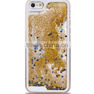 PC Material Matte Hard Cover Hourglass Bling Glitter Phone Case for IPhone6/6s thumbnail-4