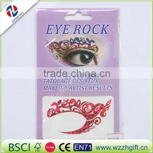 Stage Makeup LaceEye Tattoo Stickers Temporary Eyeliner Flash Eye Shadows For Event & Party Decoration Tools thumbnail-4