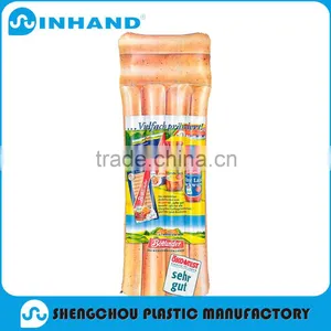 EN71 Hot Selling Pvc Inflatable Air Mattresses for Outdoor Swimming, OEM Float Lounger thumbnail-1