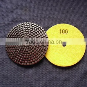 4" Diamond Copper Polishing Pads thumbnail-3