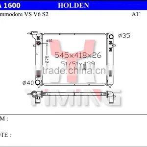 Auto Radiator for Holden Commodore VS V6 S2 thumbnail-1