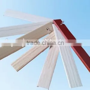 Wood Color 18mm Plastic T Shape Pvc Desk Strips thumbnail-6