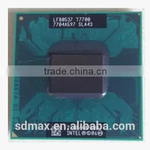 Intel Core 2 Duo Mobile T7700 2.4/4 m / 800 Intel Core 2 Duo Original Laptop CPU965 Board for Upgrading thumbnail-1