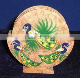 Soapstone Manufacture Painting Coasters thumbnail-1