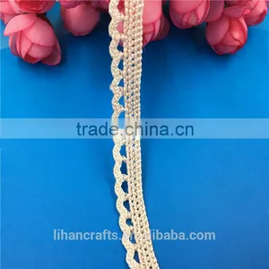 H0266E Elegant Lace Ribbon, 100% Cotton Lace ,Crocheted Lace thumbnail-2