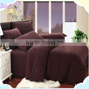 China Cheap Microfiber Fabric Wholesale Aldi Hotel Comforter Sets Bedding, Used Hotel Bedding for Sale thumbnail-1