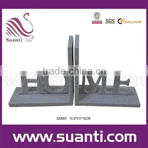 High Quality Home Polystone Custom Bookends thumbnail-1