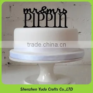 Perspex Acrylic Cake Topper Display Holder Cake Decorating Letters thumbnail-1