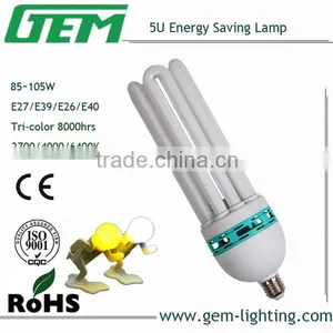 DEL-105W High Quality 5U Shape With Good Market CFL Lamp thumbnail-1