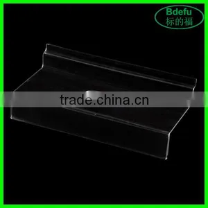 Attractive Designs Plastic Shoe Tray Wall Hanging Plain Perspex Acrylic Plastic Shoe Rack thumbnail-1