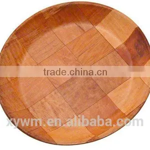 Update International WRP-10 Woven Wood Round Salad Plate, 10-Inch --Jane thumbnail-1