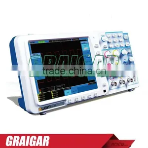 SDS6062 8 Inches TFT 10M Storage 60MH 3 Channels 1GS/S Portable Digital Oscilloscope thumbnail-1
